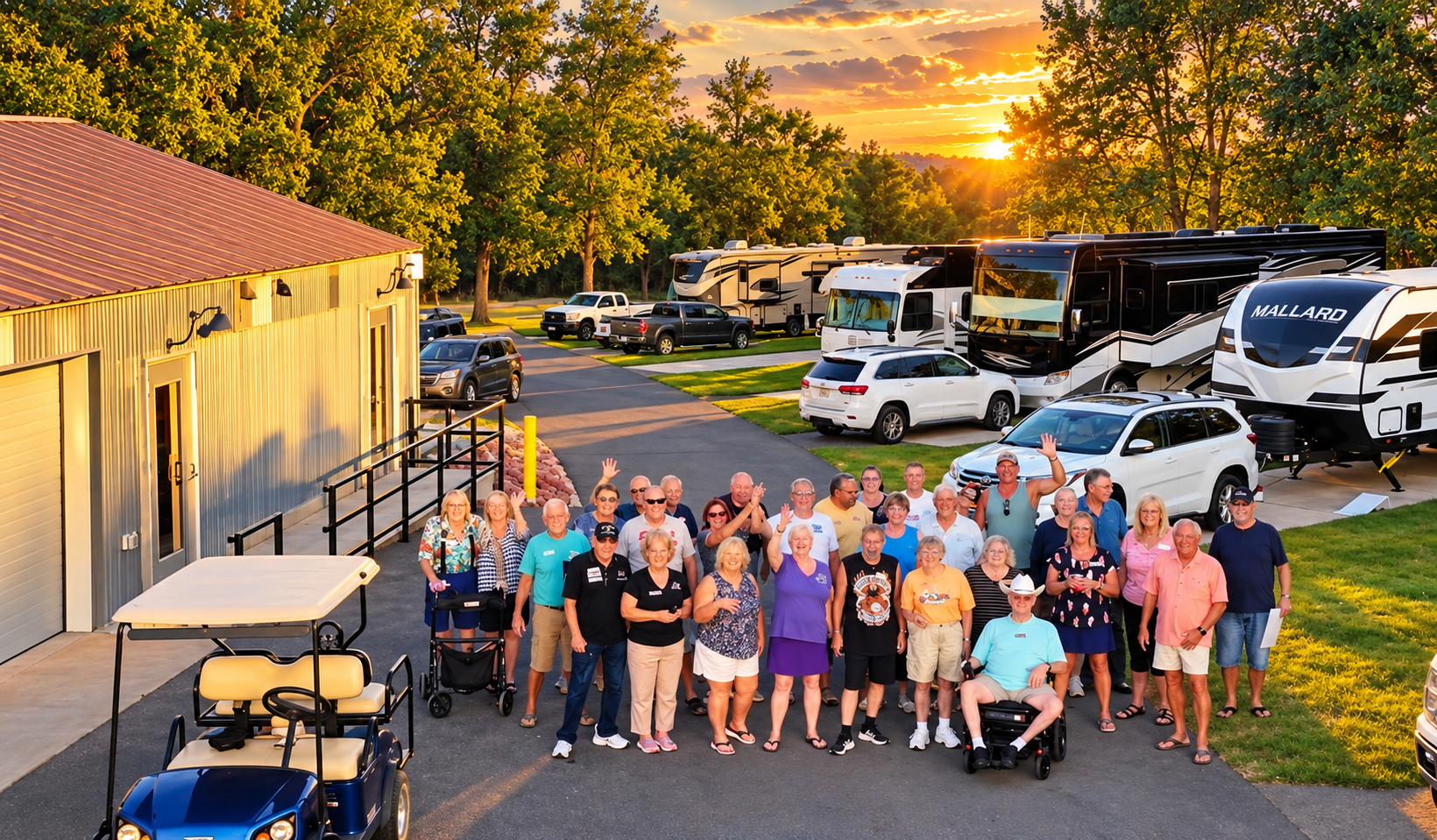Community & Fun — Lazy Dave's RV Resort, Guthrie Oklahoma